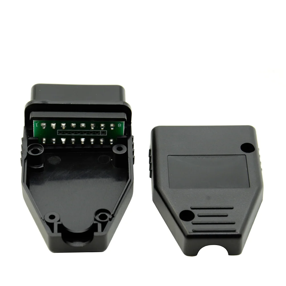 Штепсельная вилка OBD2 16 контактный коннектор OBD II адаптер OBDII j2010 коннектор|Кабели