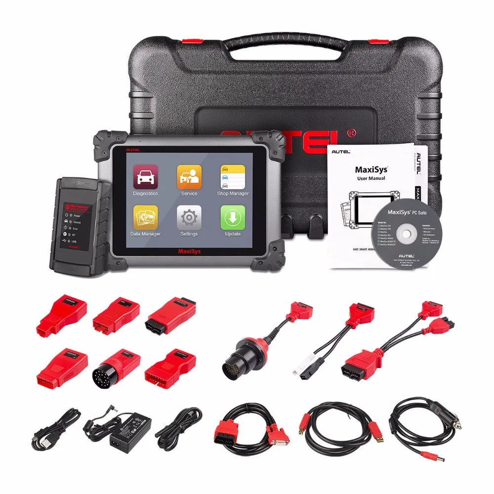 Autel MaxiSys MS908 OBD2 автоматический сканер диагностический инструмент автомобильный