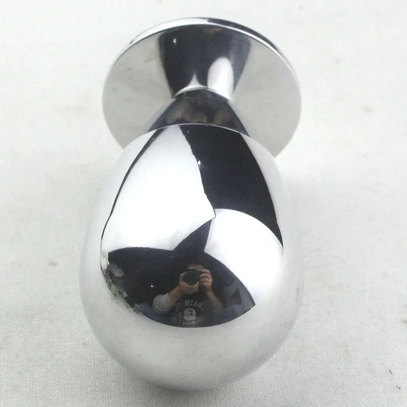 Анальная пробка большого размера диаметром 40 мм анальные свечи металлические