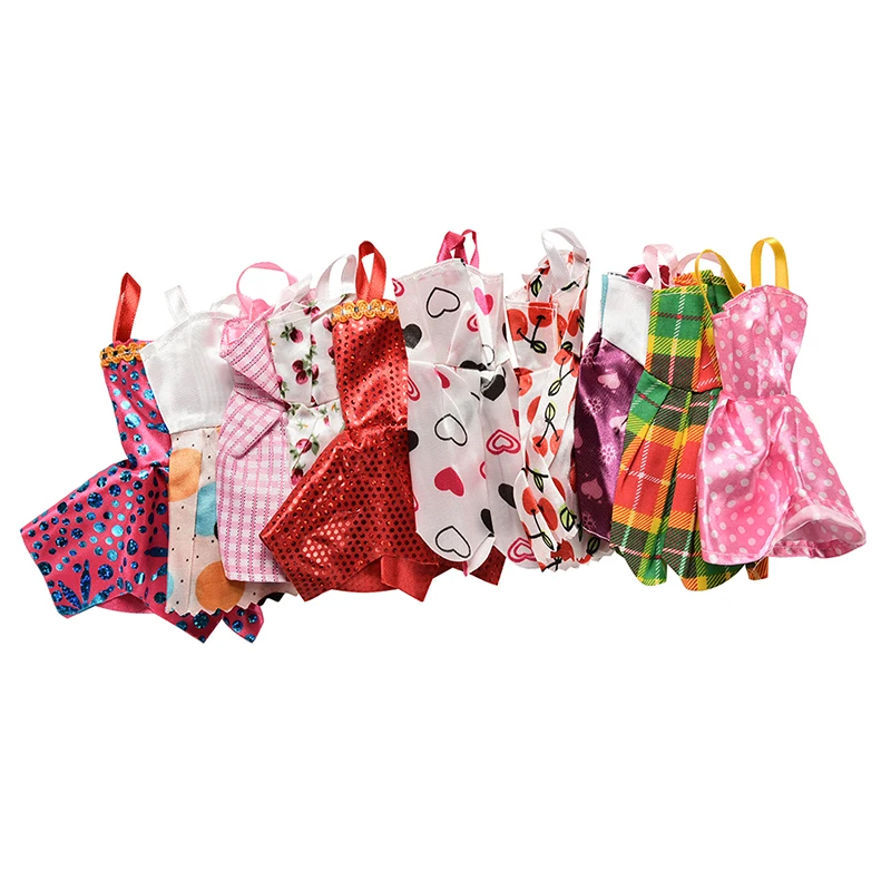 10 шт. платья ручной работы для кукол|dress for barbie|for barbiehandmade barbie dress |