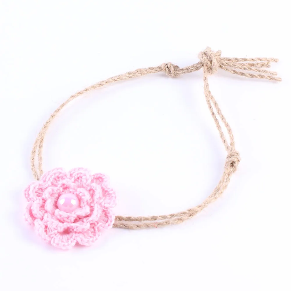 Новый мохер для вязания крючком повязка на голову с завязками спине опора