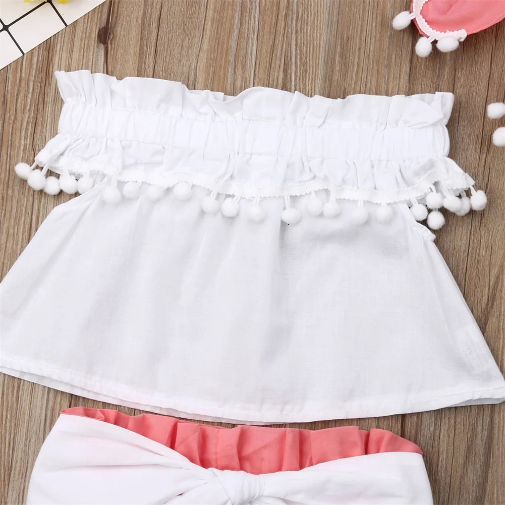 Летняя хлопковая одежда для новорожденных девочек 3 шт. Топ без рукавов принцессы