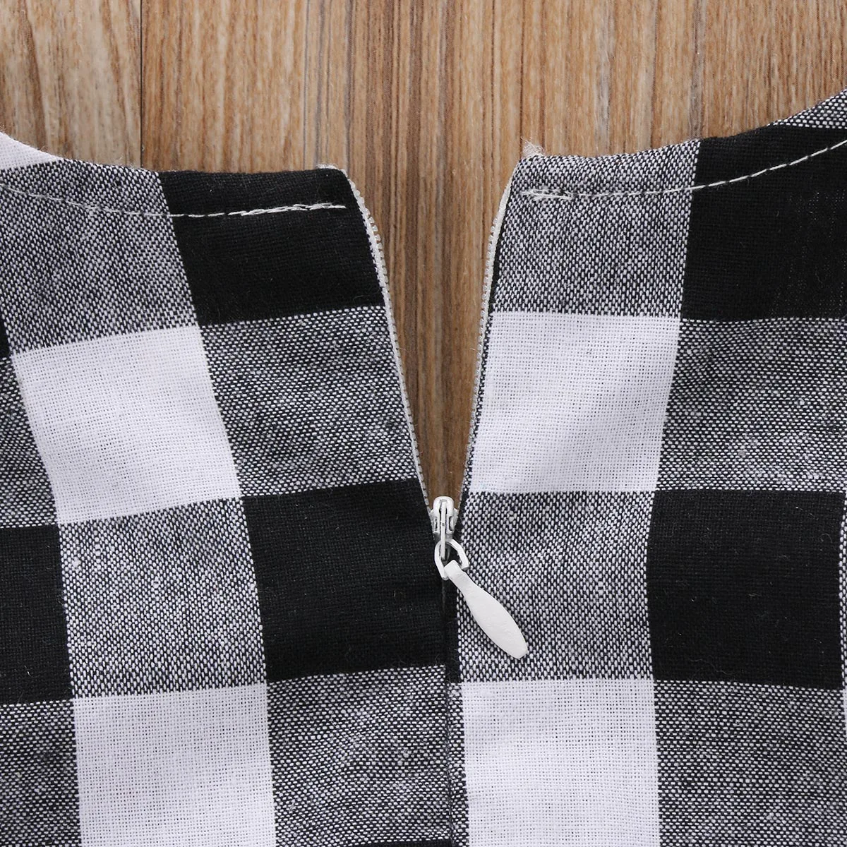 2018 новый бренд для малышей новорожденных девочек в клетку платье с длинными