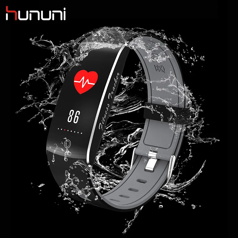Hununi F10C умный Браслет reloj inteligente носимые устройства трекер физической активности