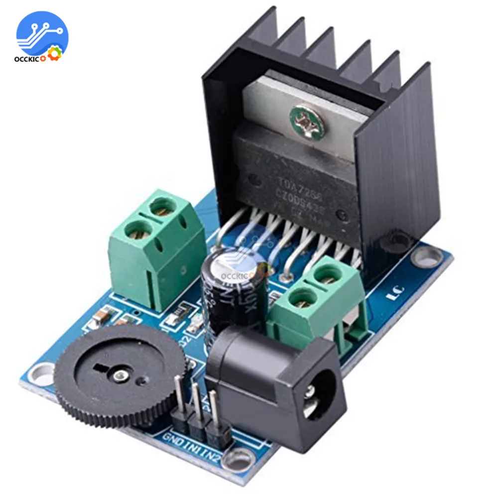 Цифровой TDA7266 аудио стерео усилитель плата 7 Вт* 2 двухканальный HIFI динамик модульный Amplificador регулятор громкости