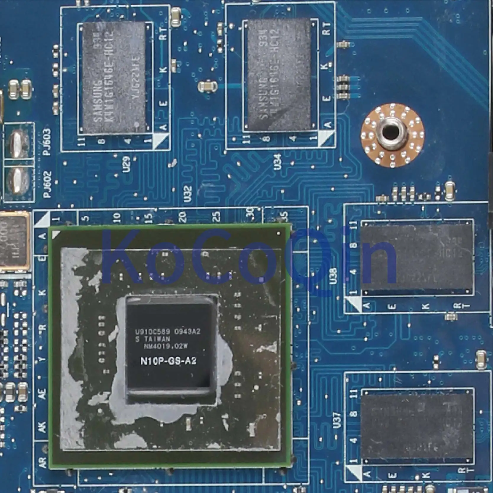 KoCoQin материнская плата для ноутбука LENOVO Ideapad Y550P NIWBA LA-5371P 11011662 HM55 N10P-GS-A2 | Компьютеры