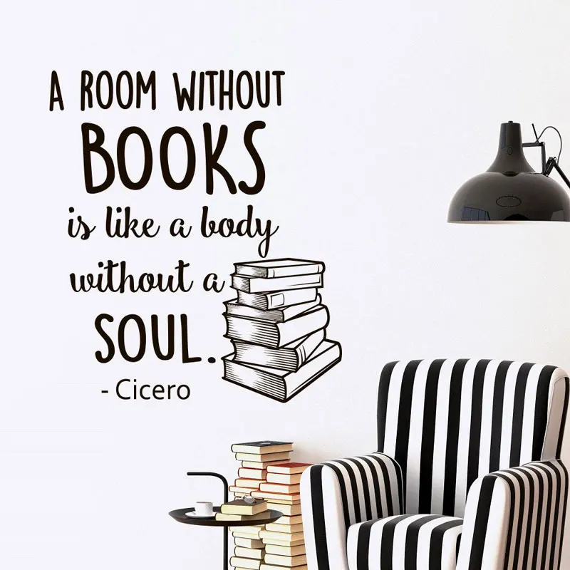 Виниловая наклейка на стену для учебы офисный интерьер домашний классный декор