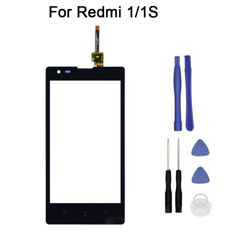 Новый сенсорный экран для Xiaomi Redmi 1 S дигитайзер Переднее стекло Сенсорная панель