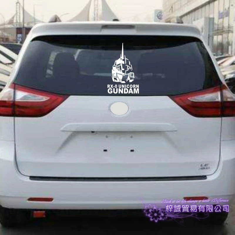 Стикер GUNDAM аниме мультфильм автомобильная наклейка стикеры единорог виниловые