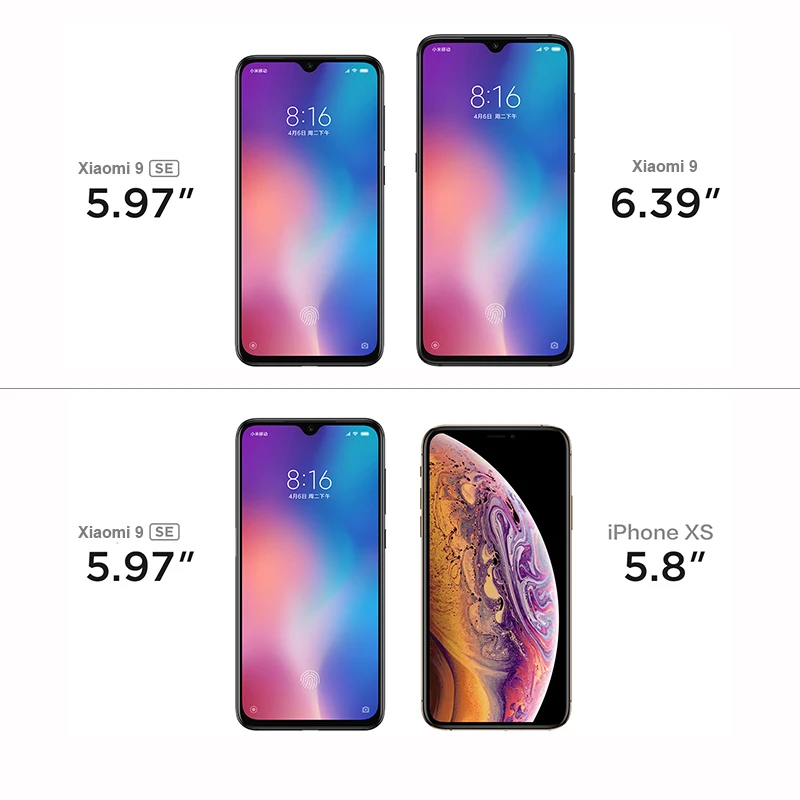 Глобальная версия Xiaomi mi 9 SE 6GB 64GB Snapdragon 712 5 97 &quotAMOLED FHD экран смартфон 48MP тройные