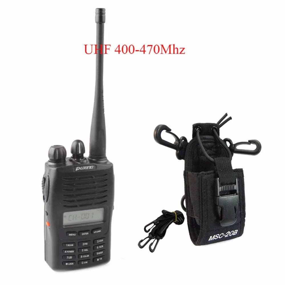 PX-777-U-MSC-20B Puxing PX-777 Портативное двухстороннее радио VHF136-174 или UHF 400-470Mhz PX777 5W Walkie Talkie - Цвет: PX-777-U-MSC-20B