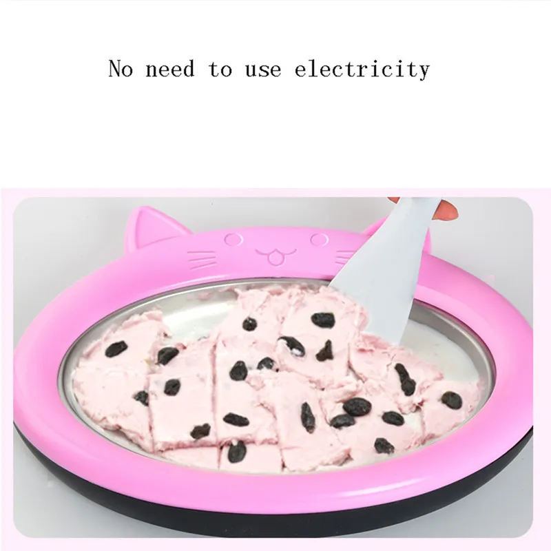 Новинка 2019 года. Мини машина для приготовления жареного йогурта. Машина