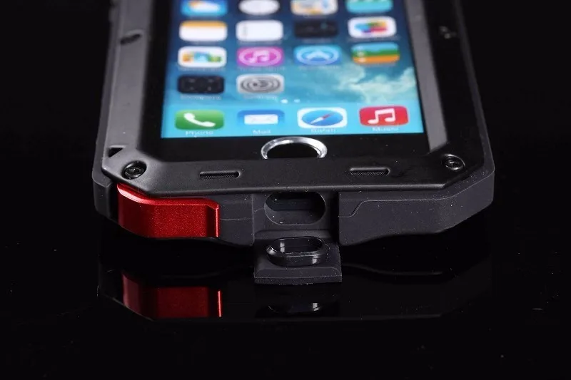 Для iPhone 4 5 5c 6 7 plus роскошный Doom Броня Высокая защита Водонепроницаемый чехол для