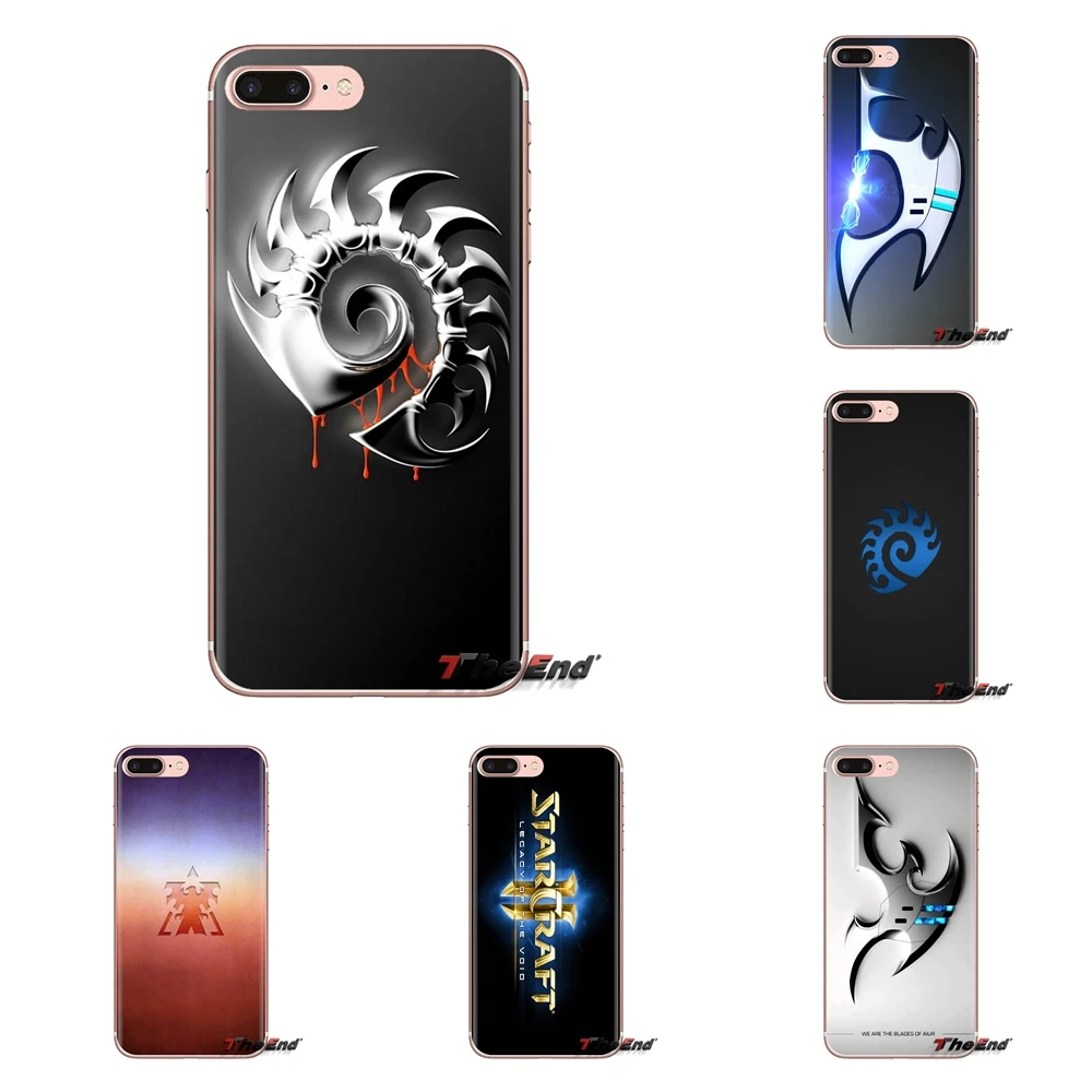 StarCraft Logo Games Blizzard For LG G3 G4 Mini G5 G6 G7 Q6 Q7 Q8 Q9 V10 V20 V30 X Power 2 3 K10 K4 K8 2017 Silicone Cases Cover |