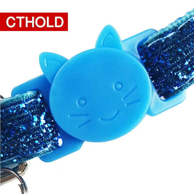 CTHOLD 100 шт./лот Сияющий полиэстеровый собачий ошейник поводок высокого качества