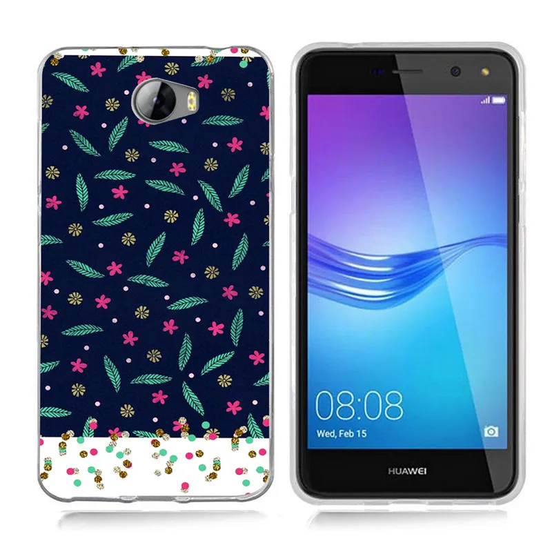 Чехол для Huawei P9 Lite/P8 Lite/P10 Lite TPU Мягкий силиконовый чехол Y5 ii Y5ii Cover/5A LYO-L21/Y6 II A829 |