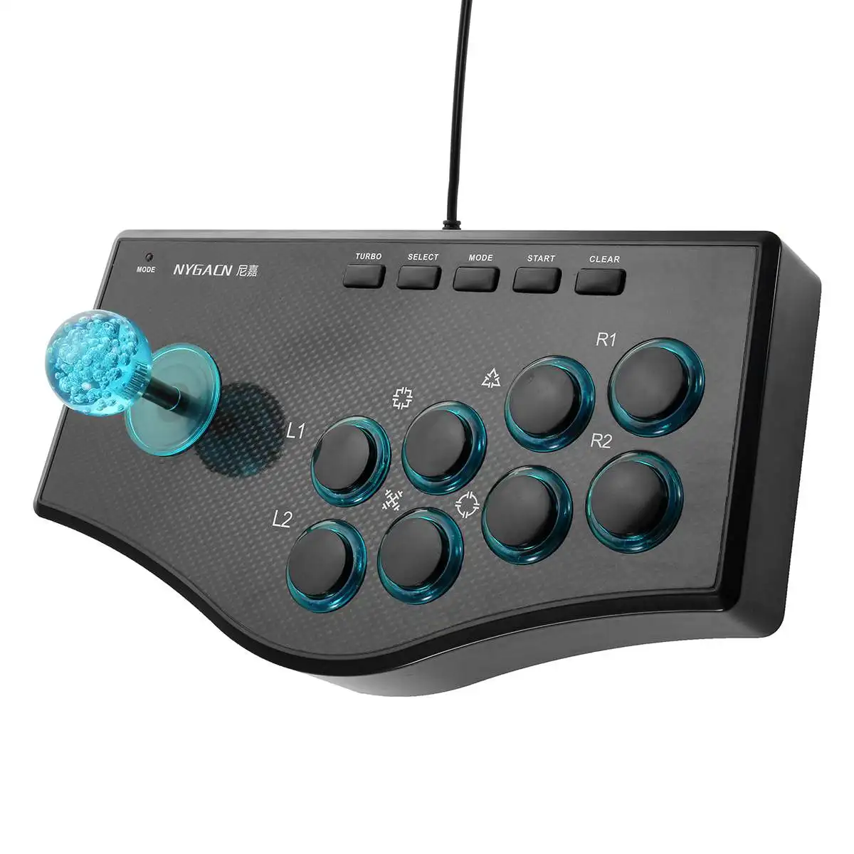 USB рокер игровой контроллер аркадный джойстик геймпад боевые палки для PS3/ПК для Android Plug And Play уличные бои чувство