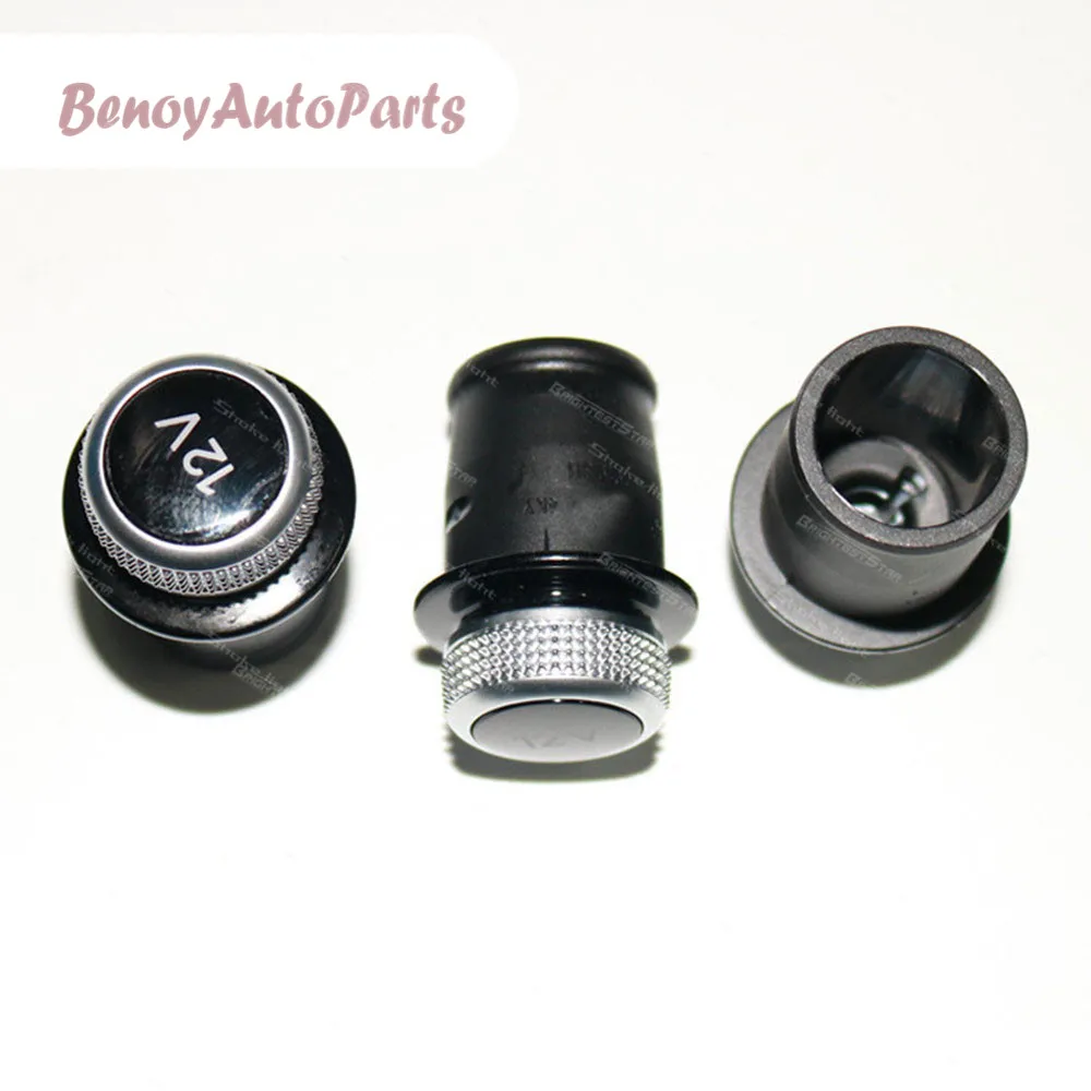 Автомобильный Стайлинг хром прикуриватель Пылезащитный чехол вилка 12V Защита