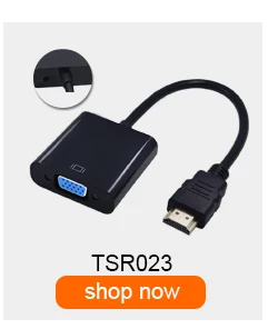 TISHRIC для HDMI в VGA кабель с аудио адаптер питания мужчин и женщин видео конвертер 1080P для HDMI2VGA ПК ноутбук PS3/4 STB