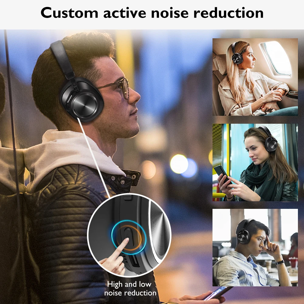 Femperna Bluetooth 5,0 Bluetooth наушники с глубоким активным шумоподавлением Hifi стерео музыка auriculares наушники беспроводная гарнитура