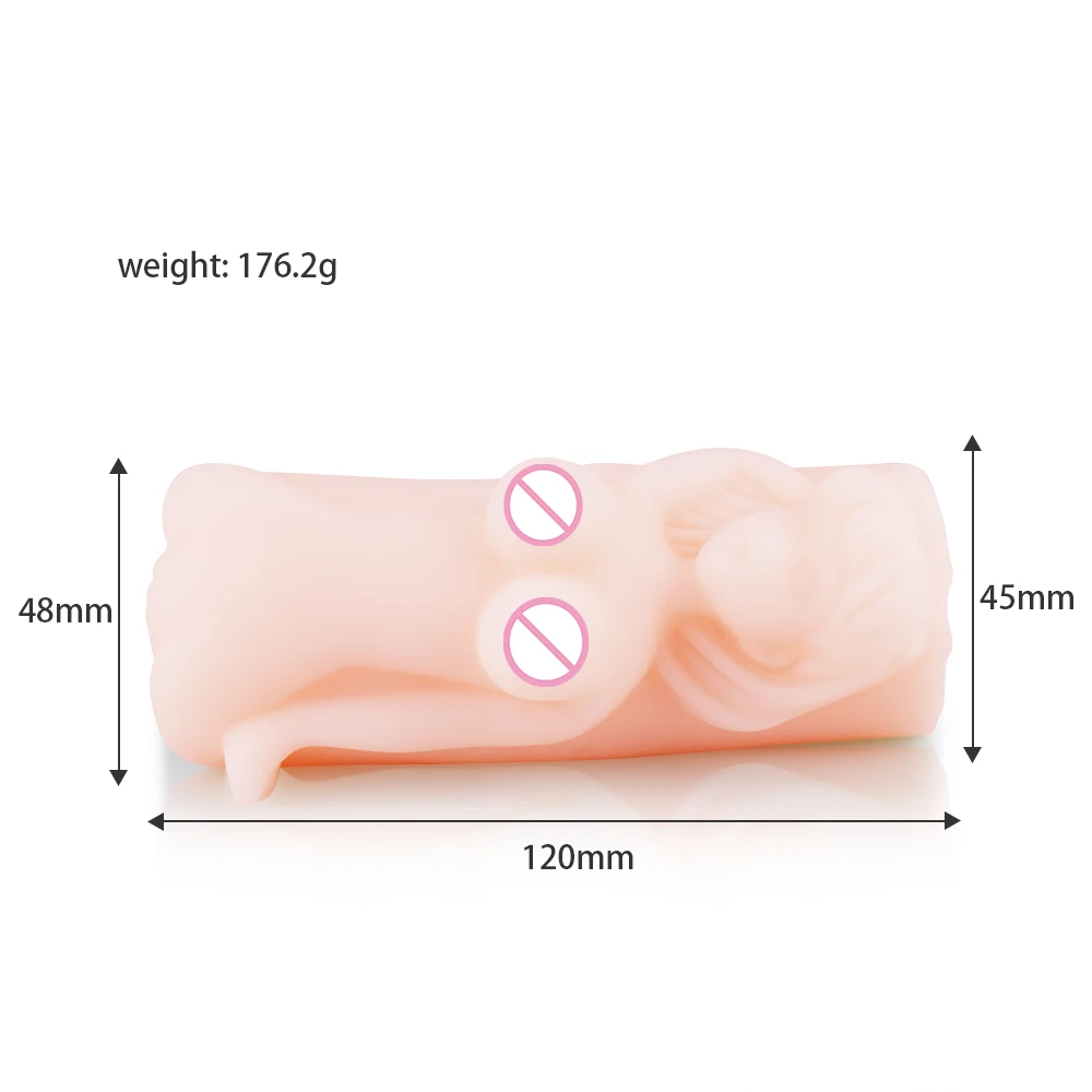 2 типа Мини карманная Реалистичная Вагина TPE Мужской мастурбатор искусственная