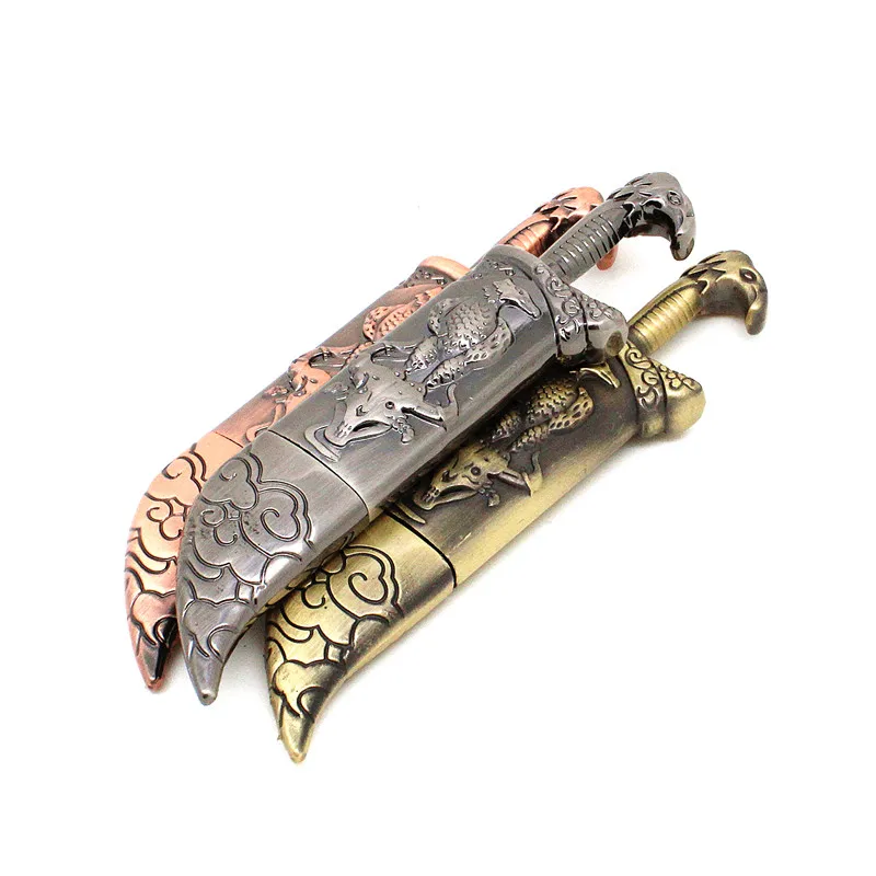 Металлический нож модель флеш-диск USB 2 0 4 Гб карта памяти Broadsword Флешка 8 ГБ 16 32 64