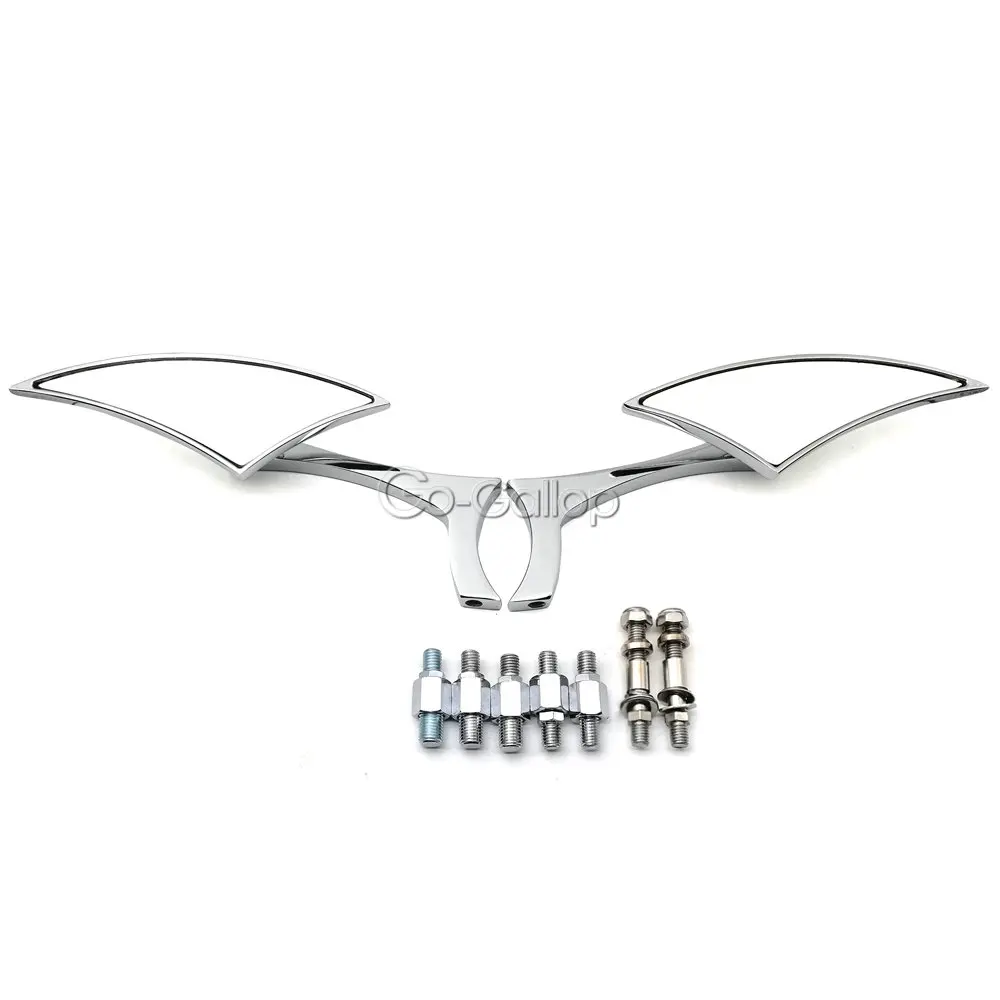Chrome/Black Blade мотоциклетные боковые зеркала заднего вида для Honda VTX 1300 C R S RETRO Shadow Spirit