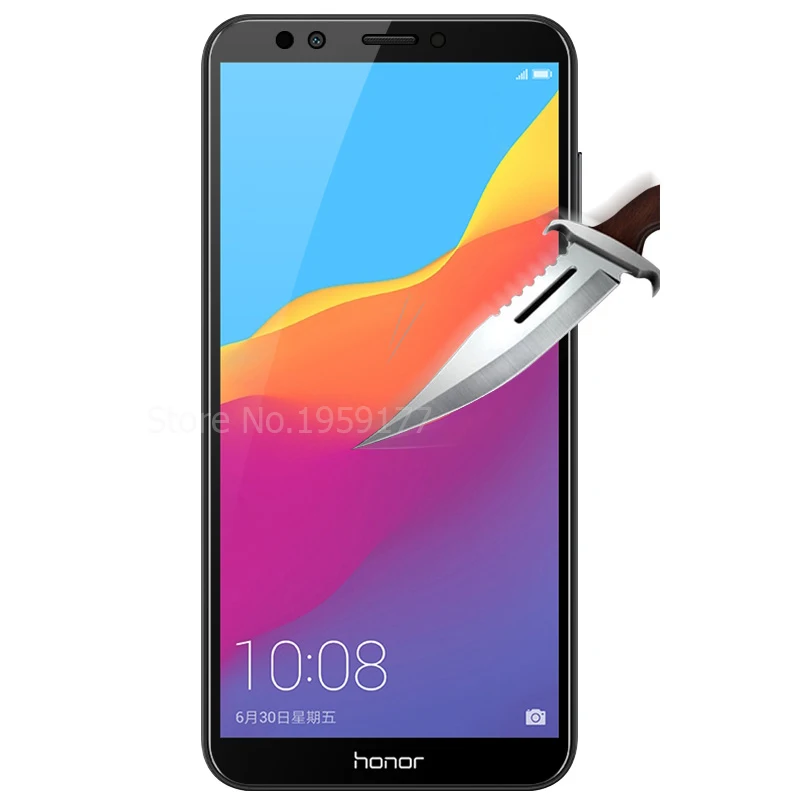 Закаленное стекло для Honor 7A Pro Защитная пленка экрана 7 A Huawei зеркальная с полным