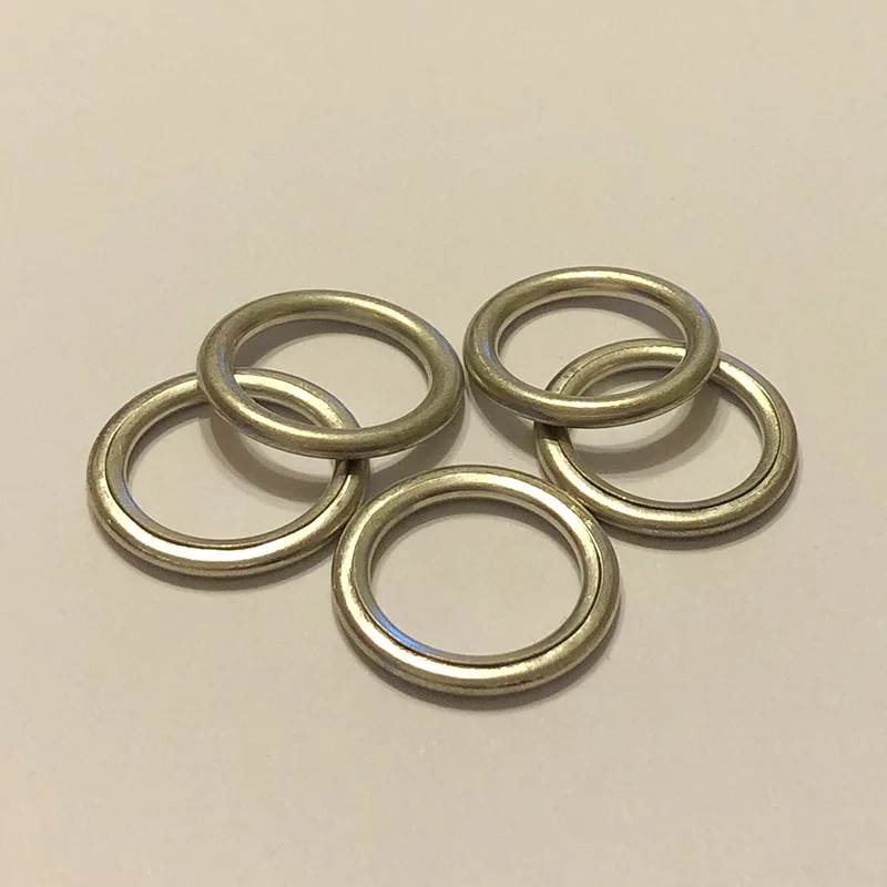 Серебристый 5 шт. OEM двигателя масляный поддон для слива прокладка для A3 A4 A5 A6 A7 A8 Q5 Q7 Golf Jetta Passat Phaeton SCI Touareg N 013 815 7-14*20 - Цвет: Серебристый