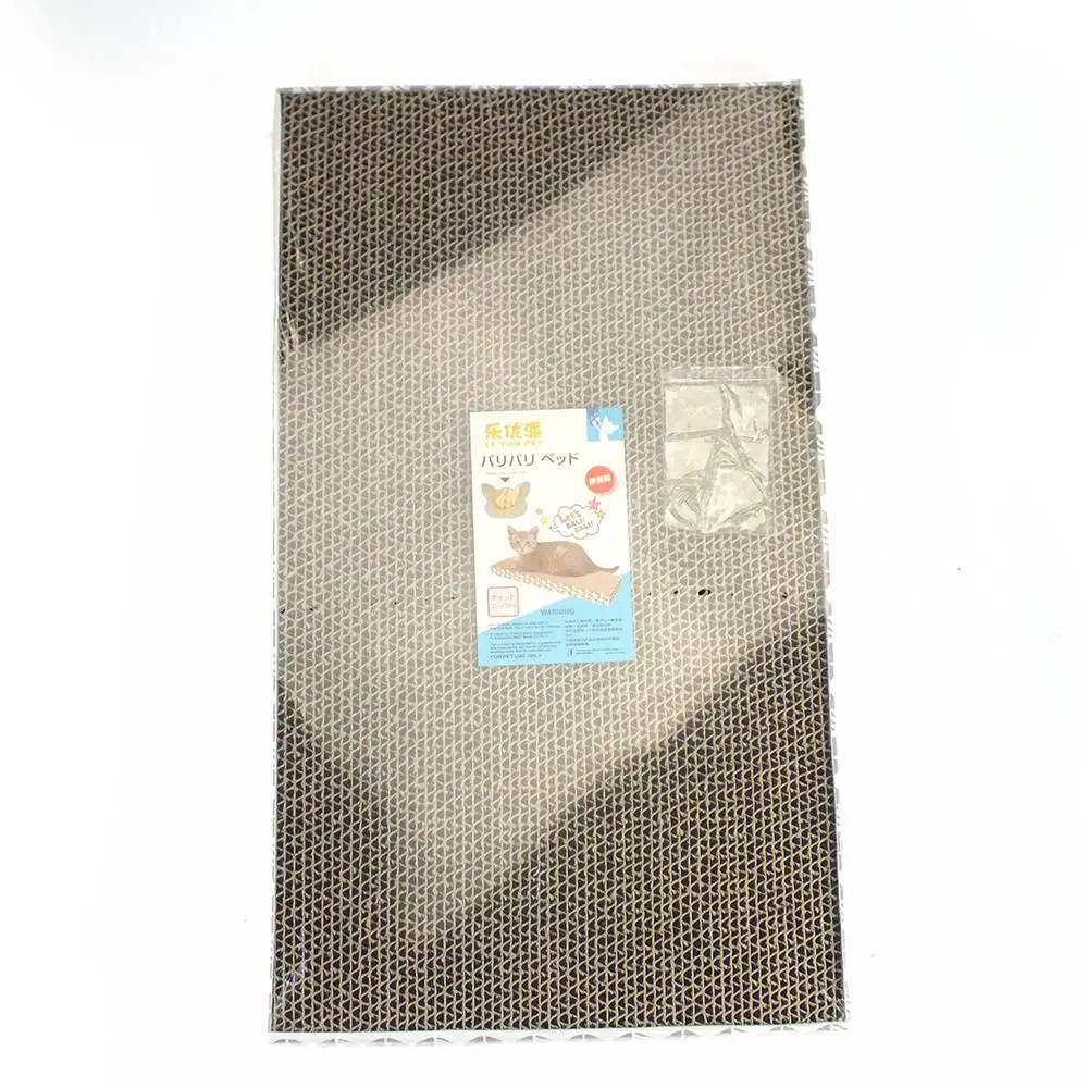 Когтеточка из гофрированной бумаги кошачья мята коврик котята игры для домашних