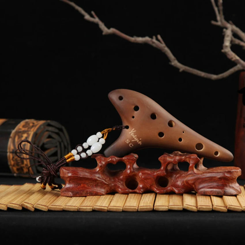 12 отверстий Ocarina Flute SC ручная работа Klin керамика профессиональный музыкальный