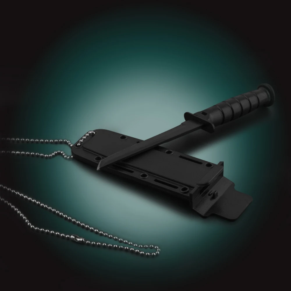 Тактический охотничий инструмент нож Походный для выживания шлифовальный