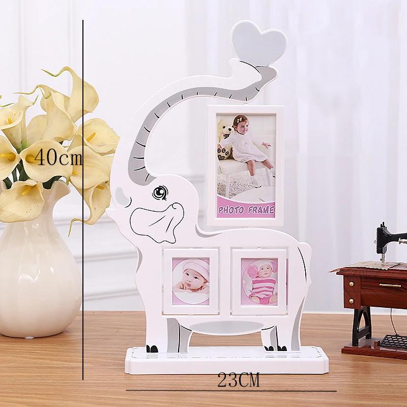 Корейские фоторамки для украшения дома детская фоторамка подарок Слон Модель