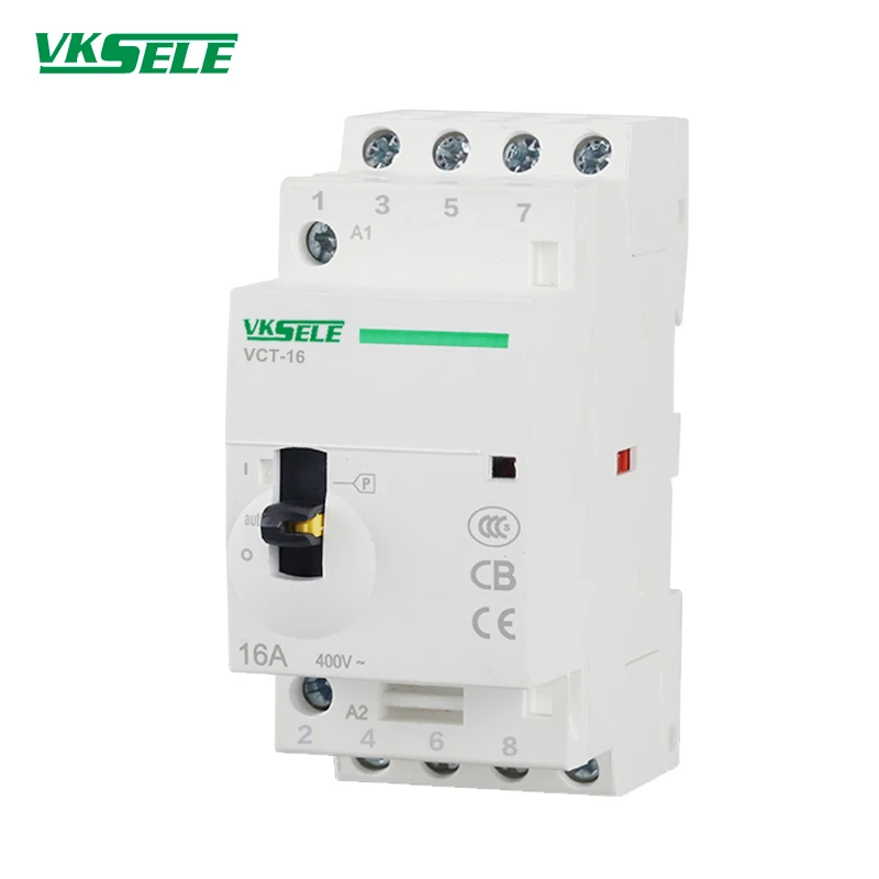 Фабричный 25 amp 4NO 4NC производитель бытовой контактор BCH8 VCT 24V 220V AC contact Cor|Замыкатели|
