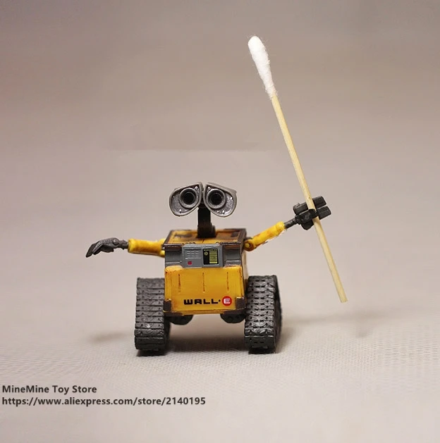 Дисней WALL-E робот ЕВА 6-10 см ПВХ Мини Кукла фигурку модель осанки аниме