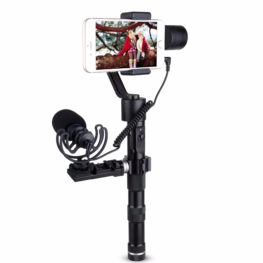 Comica CVM-VM10 II микрофон для DJI OSMO Mobile Plus смартфон GoPro микро камера кардиоидный направленный микрофон дробовика