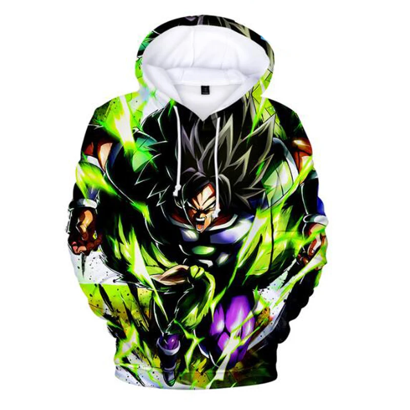 Anime Hoodie Dragon Ball Z Pocket Hooded Sweatshirt Kid Goku 3D Hoodies Pullovers Men Women Long Sleeve Outerwear Poleron Hombre