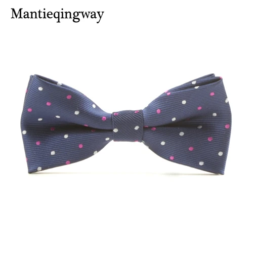 MXR071248 Mantieqingway Детский аксессуары галстук-бабочка с принтом в виде героев мультфильмов, однотонные Боути бант из Полиэстера Галстук для мальчиков Повседневное Бант Красный галстук-бабочка - Цвет: MXR071248