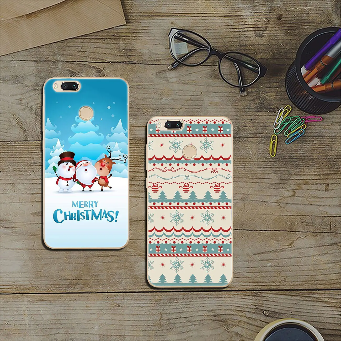 Чехол для телефона Lavaza Merry Christmas новогодний подарок Пончик чехол Xiaomi Redmi 8A 7A 6A 5A K20