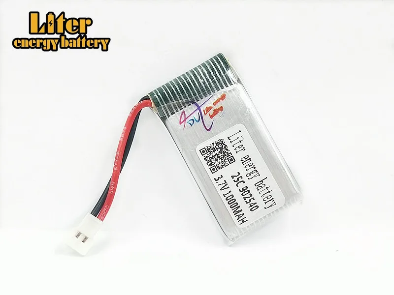 3 шт. 7 в 1000 мАч 25C Дрон литий полимерный аккумулятор 902540 для RC SYMA X5C X5SC X5SW X5HC