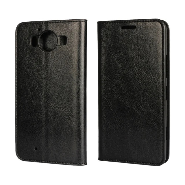 Заводская цена флип чехол из натуральной воловьей кожи для Microsoft Nokia Lumia 950 950XL