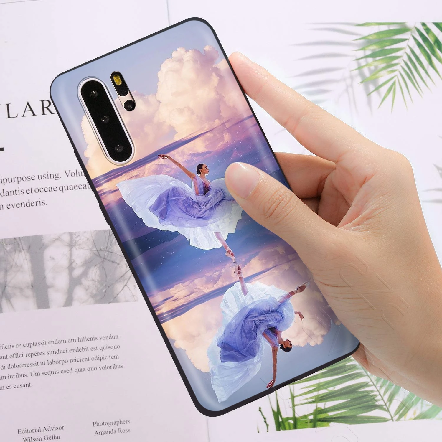 Lavaza Ballet Dance Girl Ballerina Slippers Case for Huawei Mate 30 20 Honor 6a 7a 7c 7x 8C 8x 9 10 Nova 3i 3 Lite Pro Y6 |