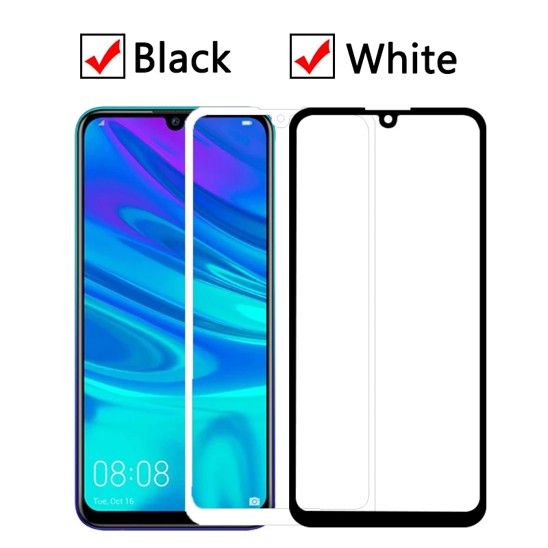 Полное покрытие защитное стекло для Huawei P Smart Plus 2019 Защитная пленка экрана Tremp Huavei