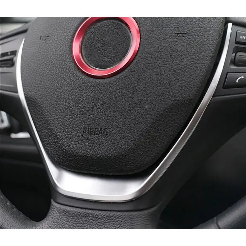 1 шт. накладка на рулевое колесо для BMW 116 118 3 серии F30 316 320 328 2013 2014 2015 2016 | Автомобили