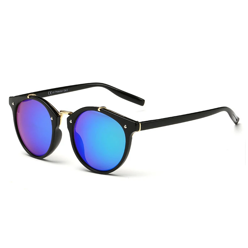 Роза конфеты Бразилия Горячие круглый Солнцезащитные очки для женщин милый