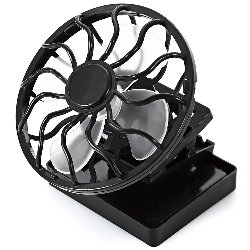 Открытый Travel Kit Мини Clip-on Solar Energy Panel Мощность Охлаждения Cell Fan Cooler для Путешествия