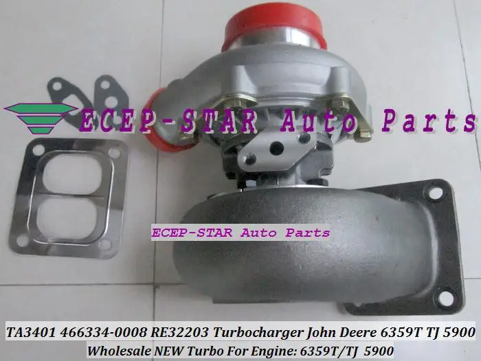 Бесплатная доставка TA3401 466334 0008 0005 RE26291 RE26120 турбо для трактора John Deere 6359T TJ 5900 6414T 6.8L