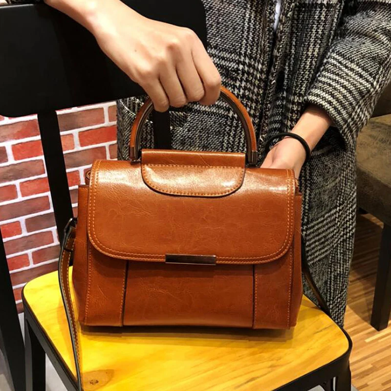 

Women PU Leather Cover Hasp Crossbody Bag and Shoulder Bag
