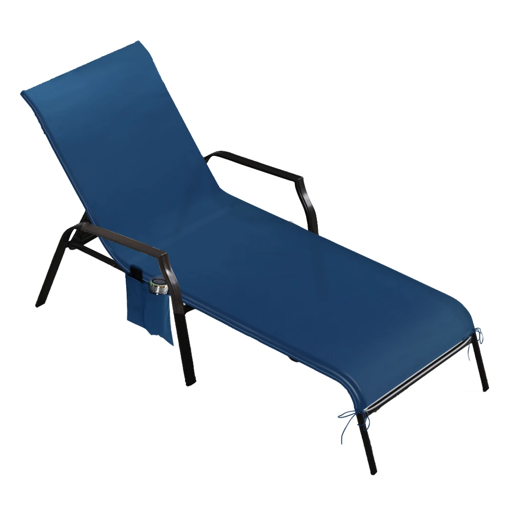 cyan-blue 214,5*75 см праздничный пляжный чехол для кресла для отдыха, полотенце, летняя классная кровать, пляжное полотенце для сада, шезлонг, коврик на стул с большим карманом - Цвет: cyan-blue