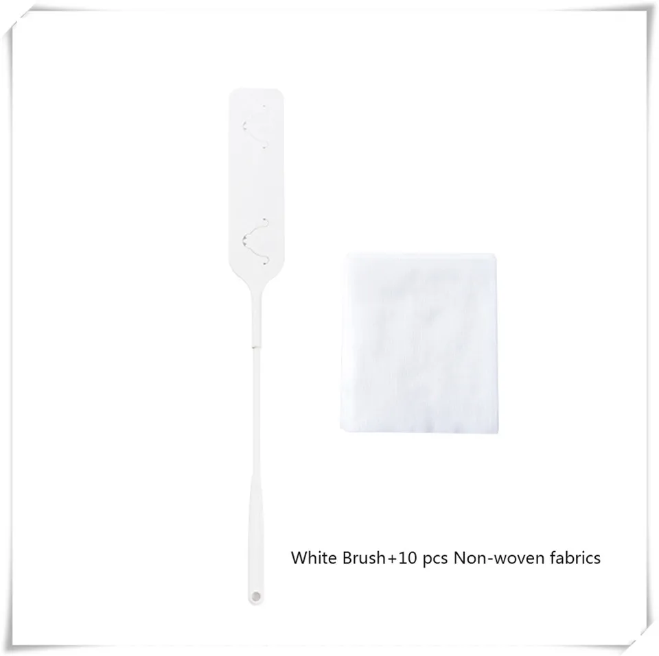 Dust Brush white MSJO щетка для пыли с длинной ручкой, щетка для чистки ванны, тряпка для дивана, кровати, нижней двери, зажим для грязи, нетканый инструмент для удаления пыли - Цвет: Dust Brush white